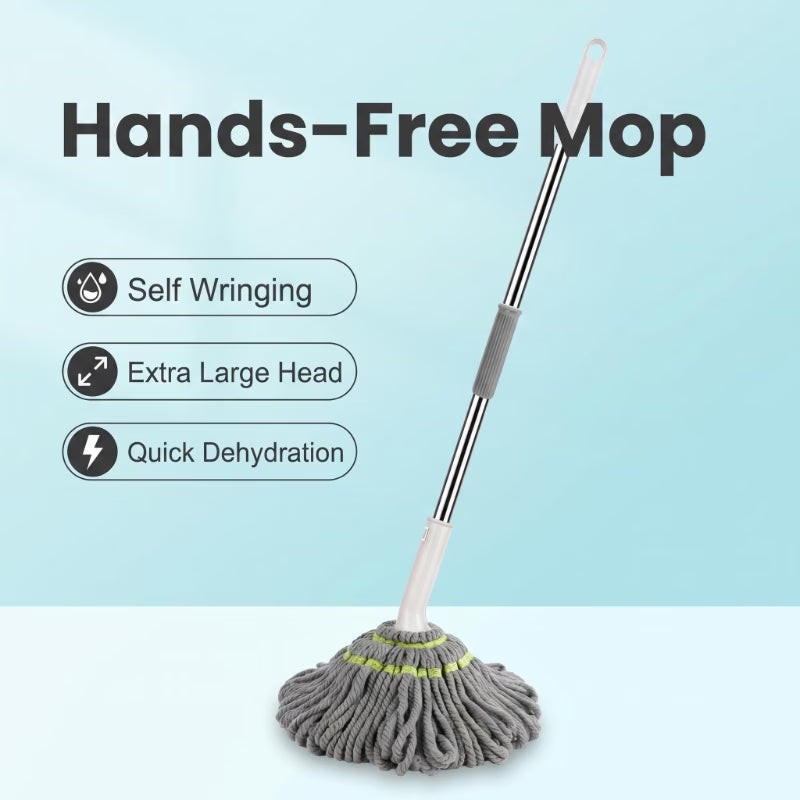 MICRO FIBER TWIST MOP FOR FLOOR CLEANING 360 FLAT 45% Off