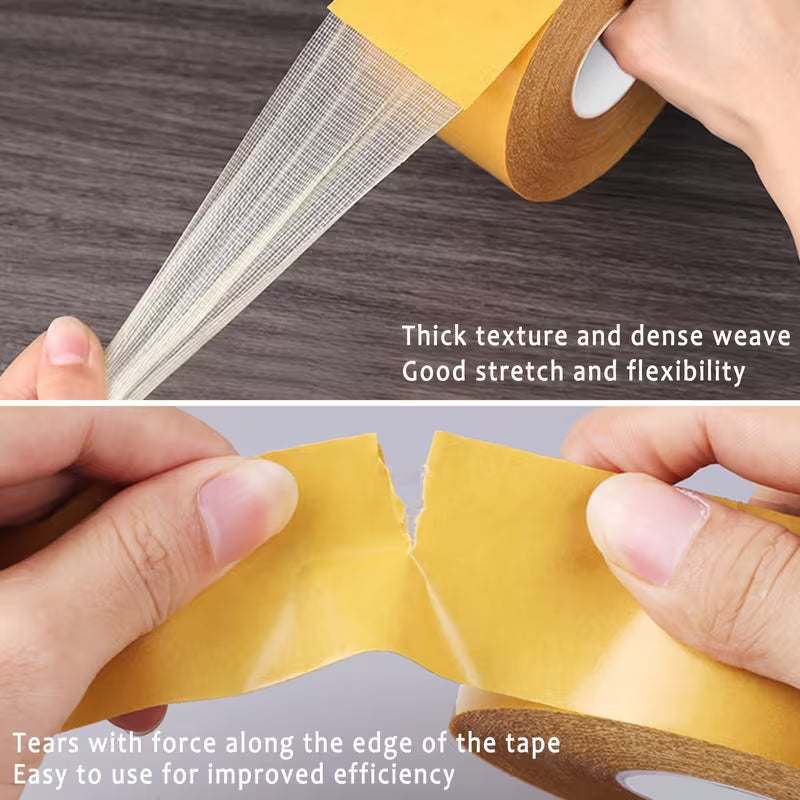Self-Adhesive Fiberglass Mesh Repair Tape Roll (50m)