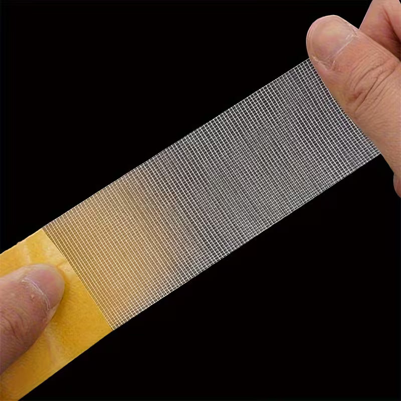 Self-Adhesive Fiberglass Mesh Repair Tape Roll (50m)