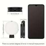 3-in-1 Magnetic Selfie Light with Makeup Mirror