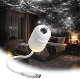 2-in-1 Galaxy Projector & Moon Night Light