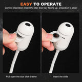 2-in-1 Galaxy Projector & Moon Night Light